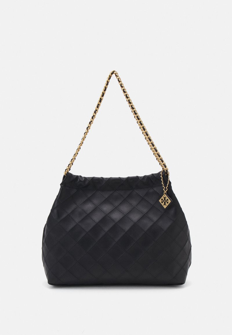 Tory Burch - FLEMING SOFT HOBO - Sac à main - black, Agrandir