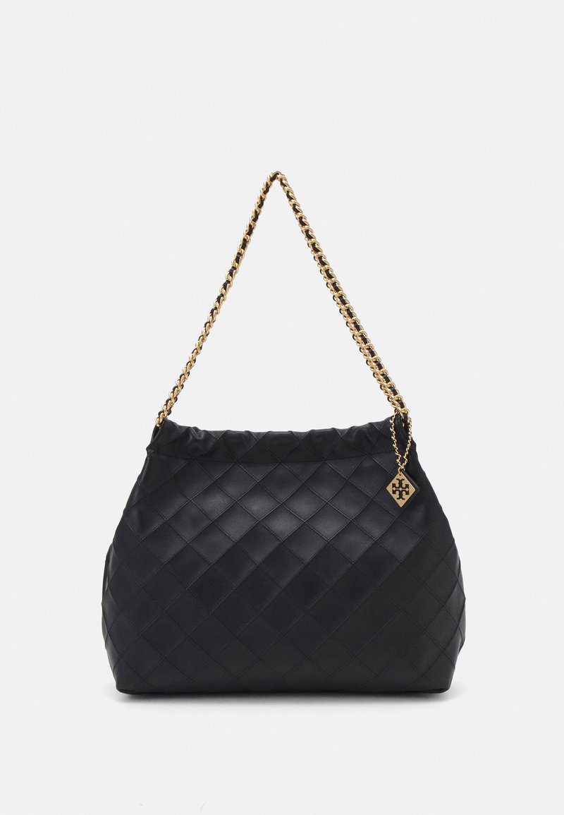 Tory Burch - FLEMING SOFT HOBO - Rokassoma - black, Palielināt