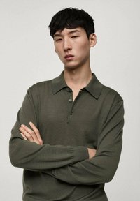 Mango Polo majica - green