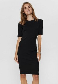 RILEY - Jersey dress - caviar