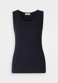 ROUND NECK - Top - deep night blue