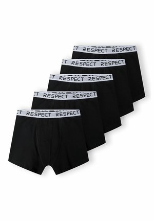 5 PACK WITH LOGO WAISTBAND  - Úzké boxerky - black