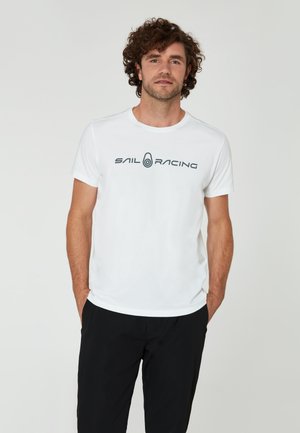 BOWMAN TEE - Print T-shirt - white