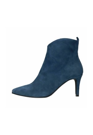 MIT ABSATZ - Cowboy-/Bikerlaarsjes - blau