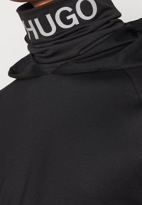 HUGO Felpa con cappuccio - black