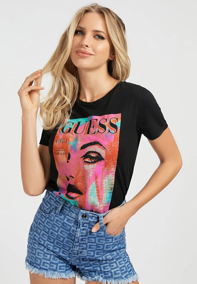 T-shirt print - schwarz