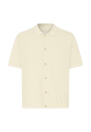 Blend, BHDEVEN STRUCTURE KNIT - Shirt - bleached sand