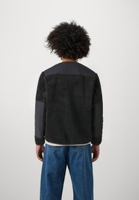 Stan Ray CARDIGAN UNISEX - Fleecejacka - black