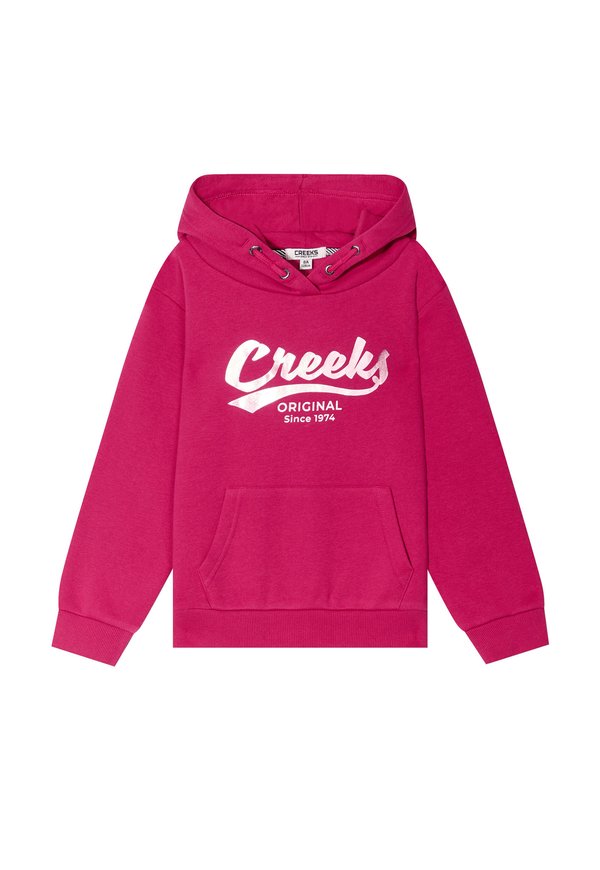 Kapuzenpullover - rose framboise