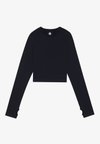 Camisola de manga comprida - black