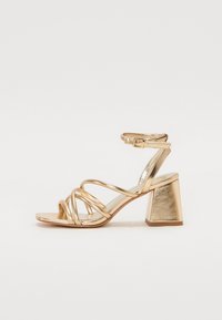 Sandaler m/ skaft - gold coloured