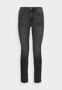Džínsy skinny fit - black stone wash