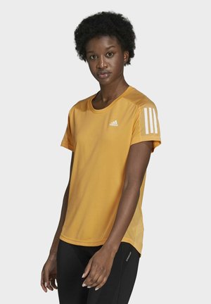 OWN THE RUN T-SHIRT - Print T-shirt - orange