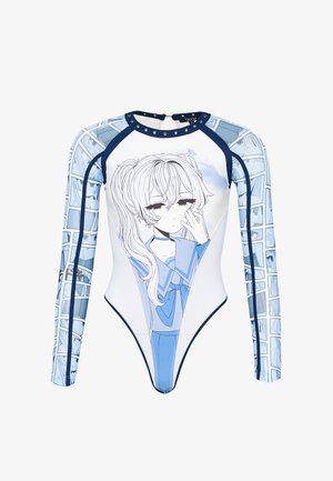 Koi Footwear, DREAMWAVE ANIME BODYSUIT - Topper langermet - blue