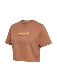 Hummel Camiseta estampada - brown
