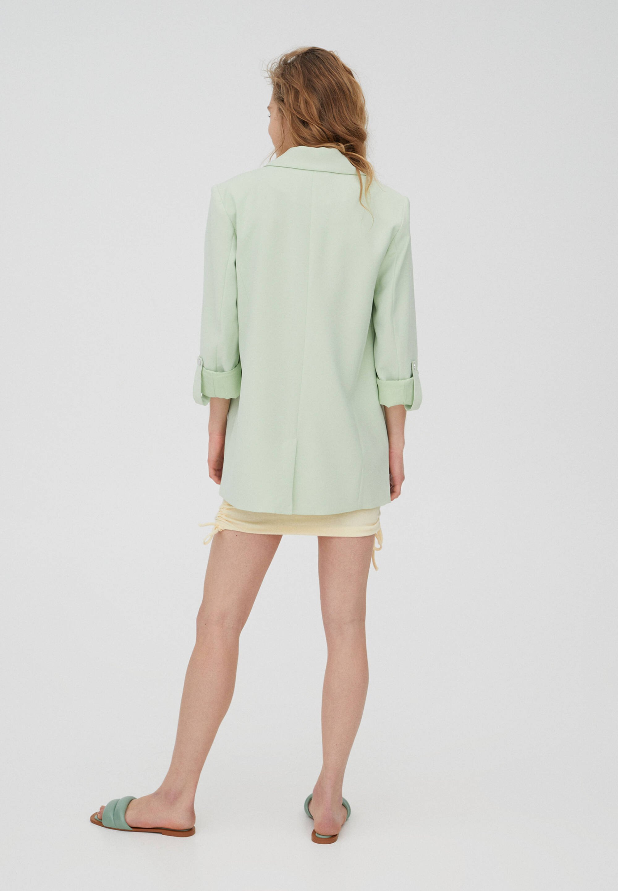 robe blazer pull and bear