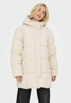 JDYWONDER LONG HOOD PUFFER - Vinterkappa /-rock - moonbeam