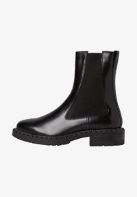 Wybrany, black leather