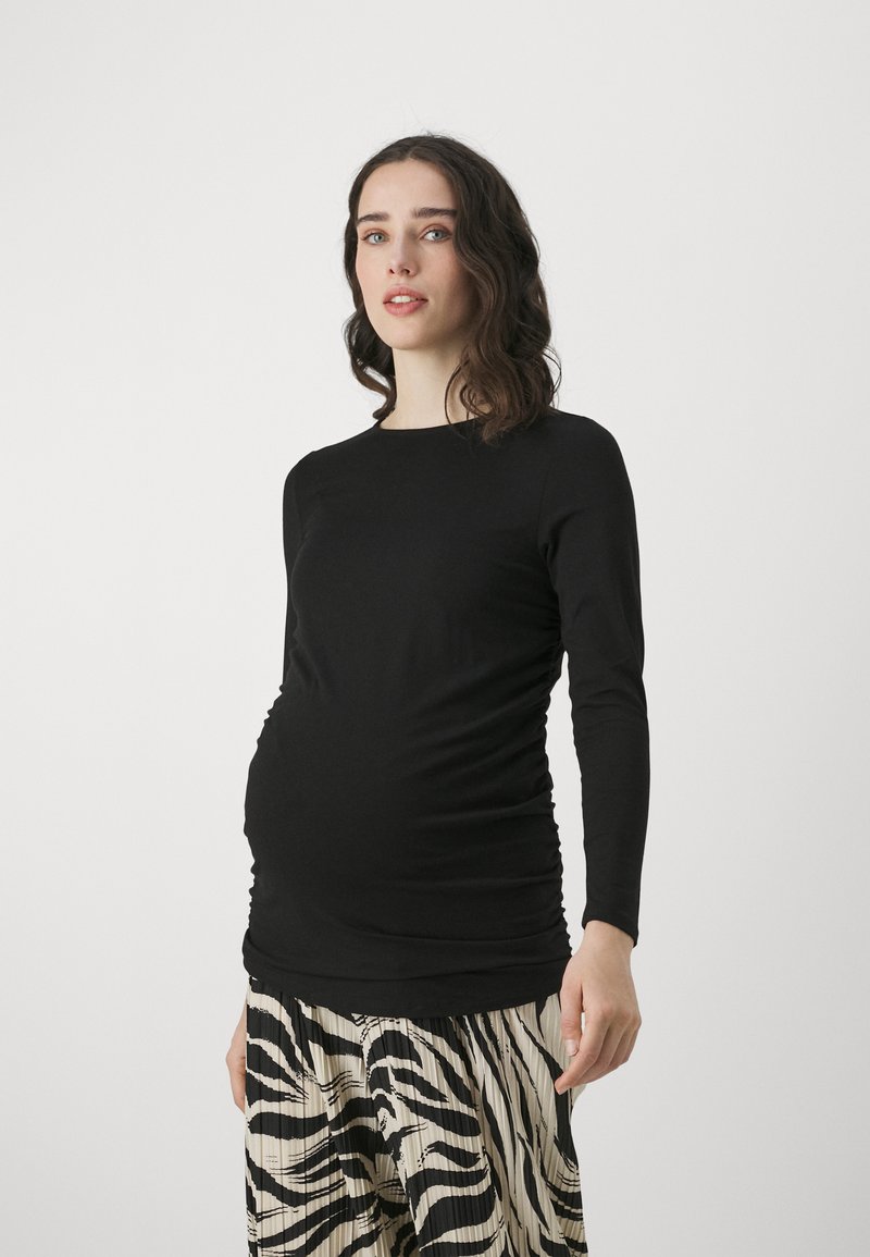 ONLY MATERNITY OLMBONNI - Ilgarankovis viršutinės dalies drabužis - black