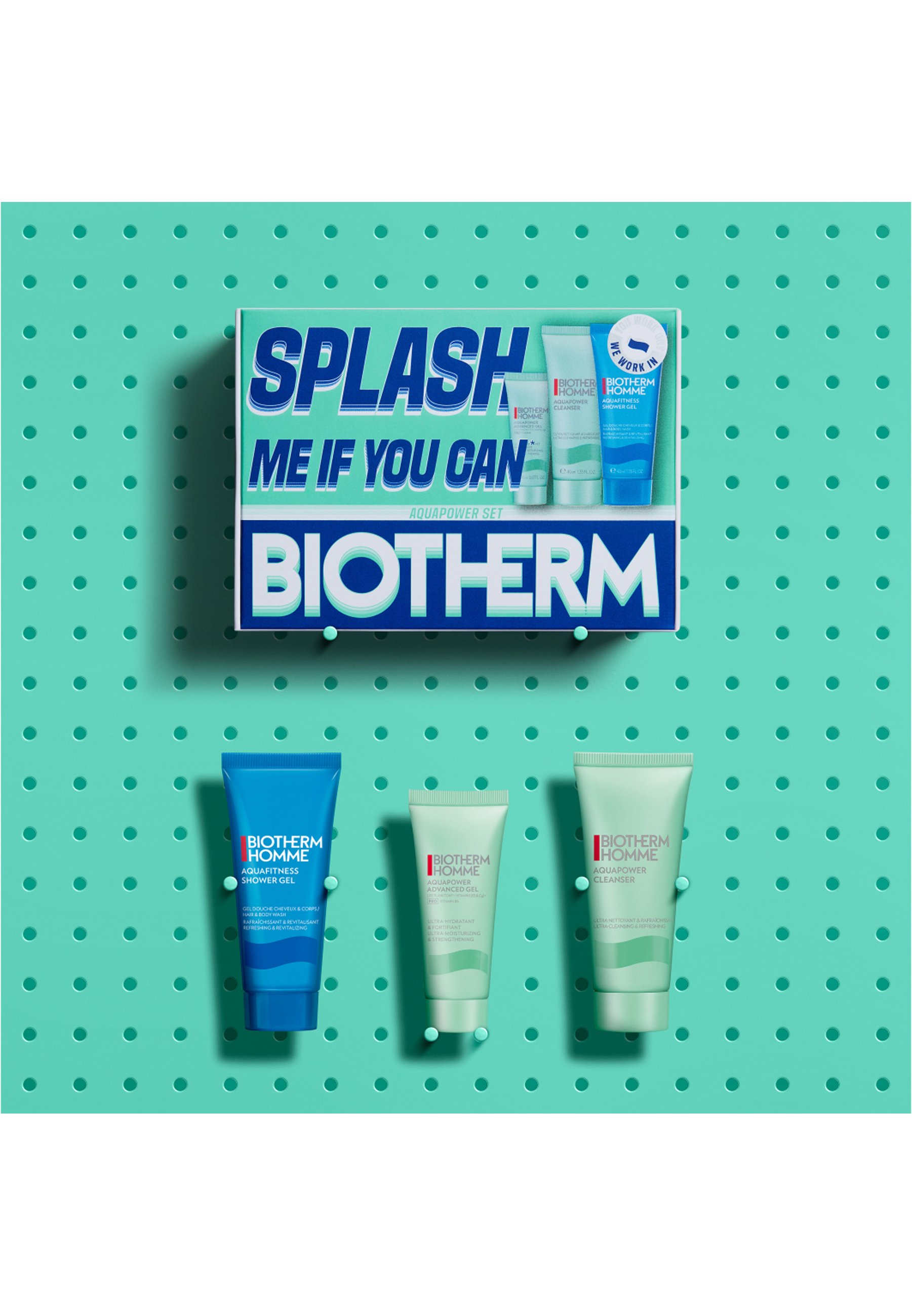 Biotherm HOMME AQUAPOWER MINI SET - Skincare set - Zalando