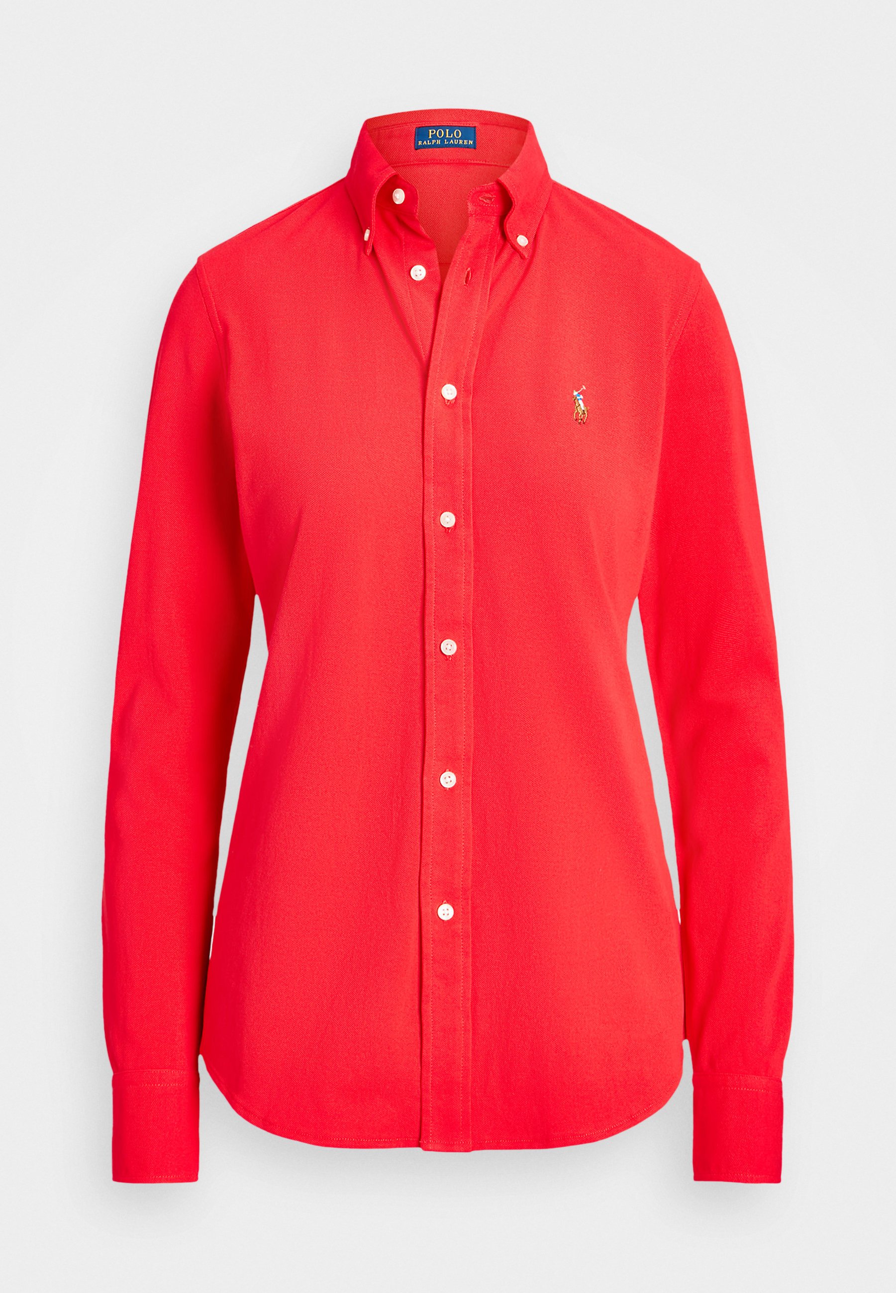 未使用HIBISCUS-REDZIPUP POLO KNITFREE TIGHT