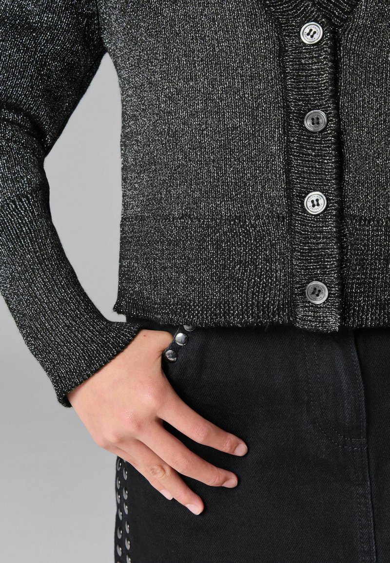 smALLSAINTS REGULAR FIT LYRA GLITTER Gilet silver/argenté