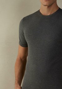 IUMAN Intimissimi Uomo THERMO - T-shirt basic - grafitgrau meliert