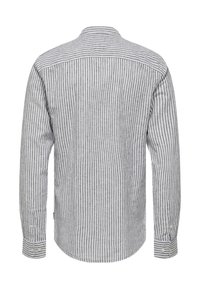 Only & Sons ONSCAIDEN LS MAO STRIPE NOOS - Hemd - dark navy