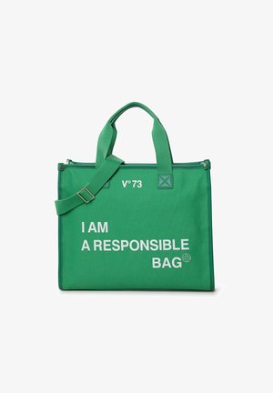 V73 RESPONSIBILITY BIS - Shopping bag - verde