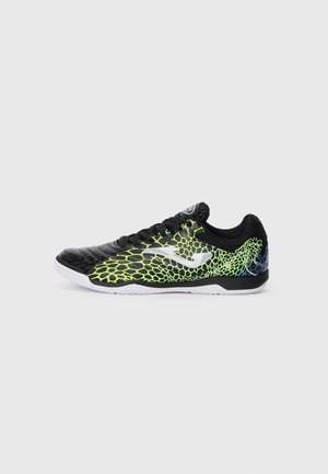 MAXIMA - Chaussures de football en salle - black/yellow/green