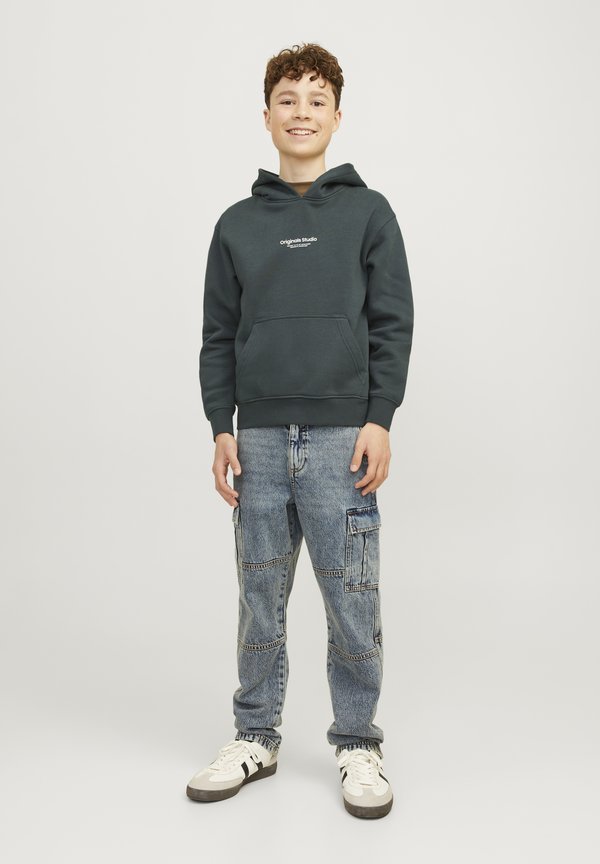 GEDRUCKT - Kapuzenpullover - forest river