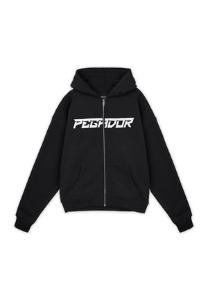 Pegador DONORA OVERSIZED - Sweatjacke - black