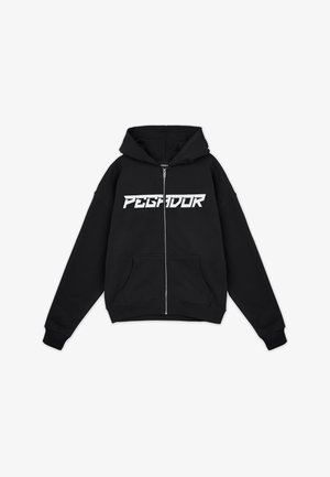 Pegador DONORA OVERSIZED - Sweatjacke - black