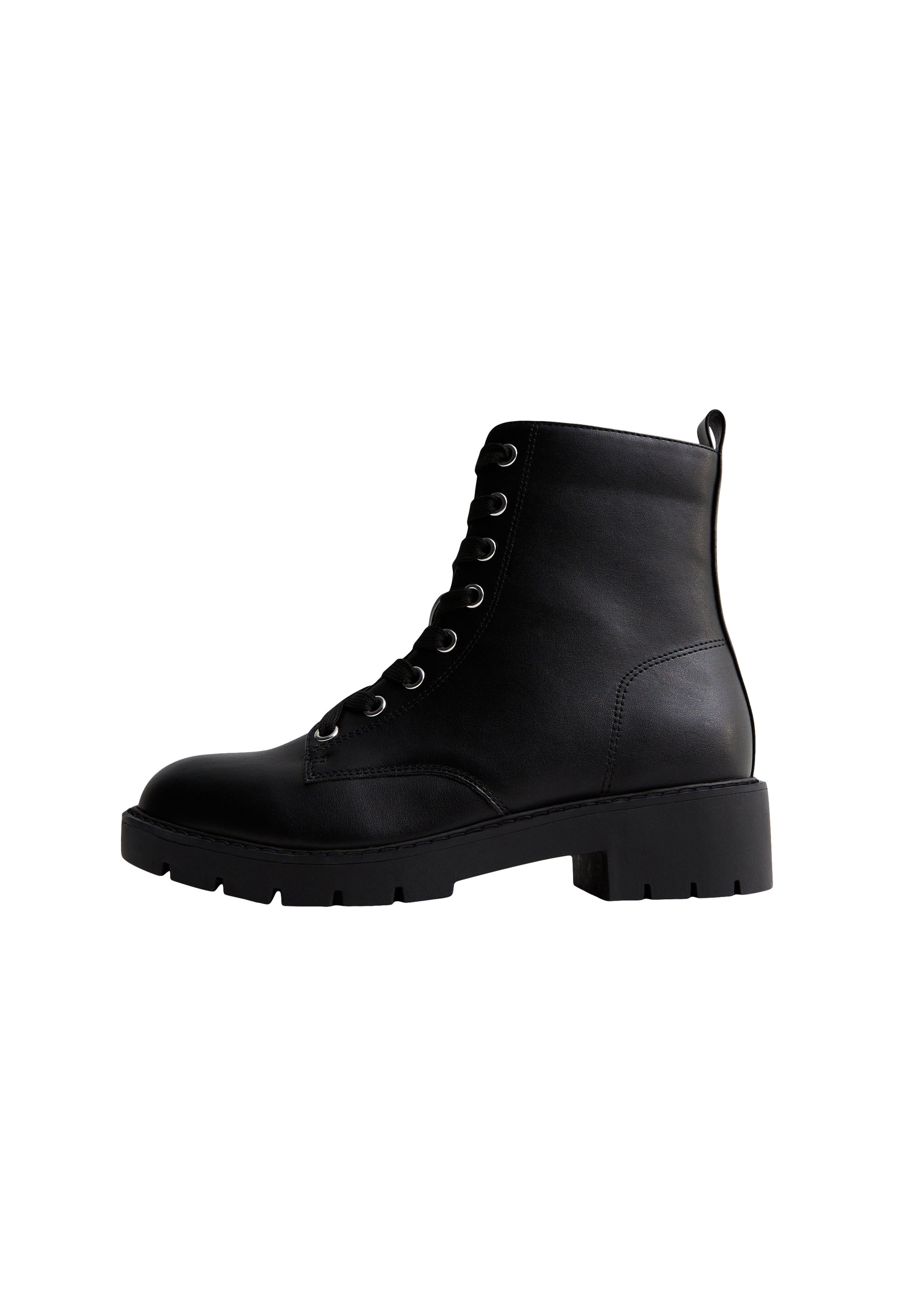 newlook lace up boots