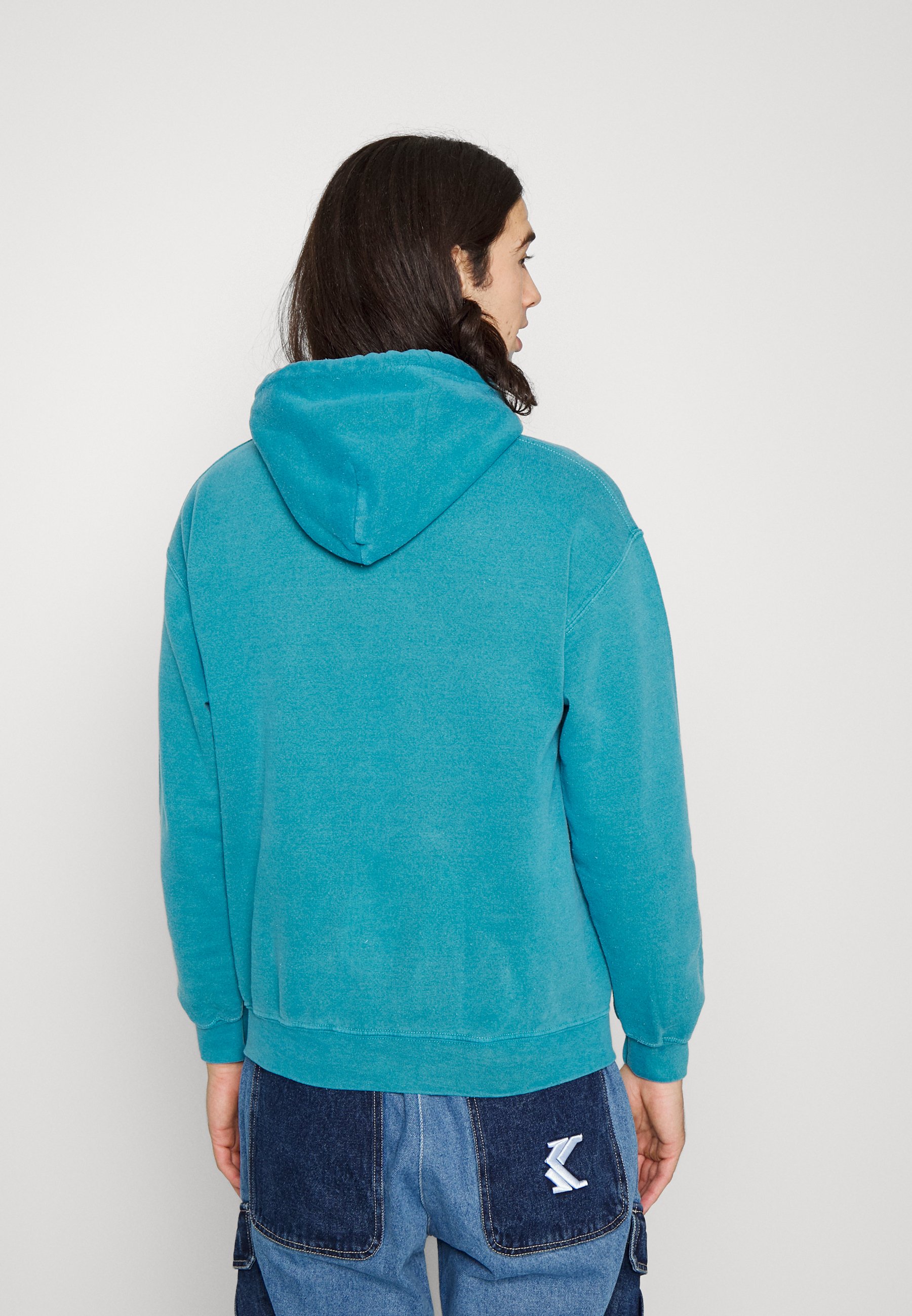 sherpa embroidered pullover