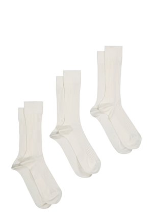 NN.07 NINE 3-PACK - Strumpor - off white