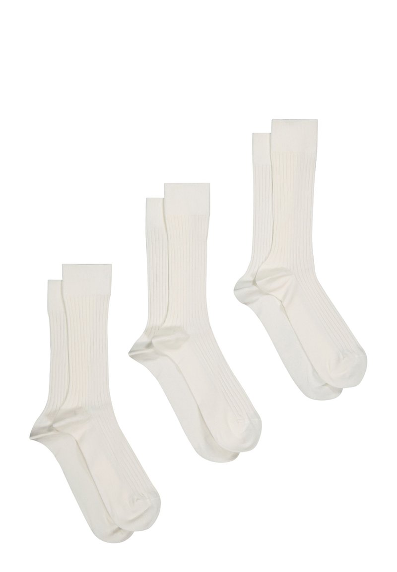 NN.07 NINE 3-PACK - Strømper - off white