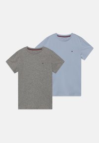 Não selecionado, breezy blue/grey heather