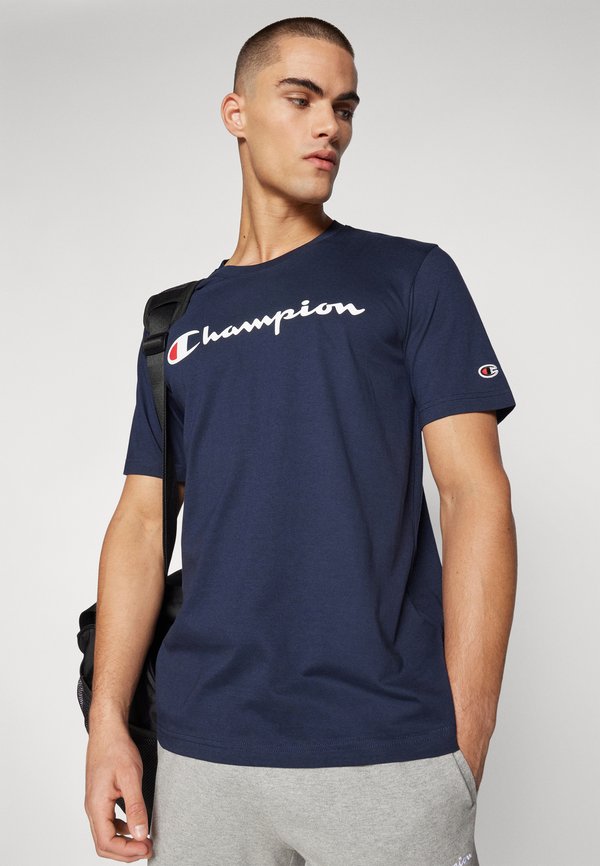 ICONS CREWNECK WITH LARGE LOGO - Print T-shirt - dunkelblau3