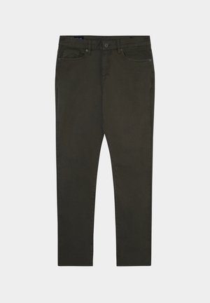 Façonnable REGULAR FIT GARMENT DYED - Pantaloni - khaki green