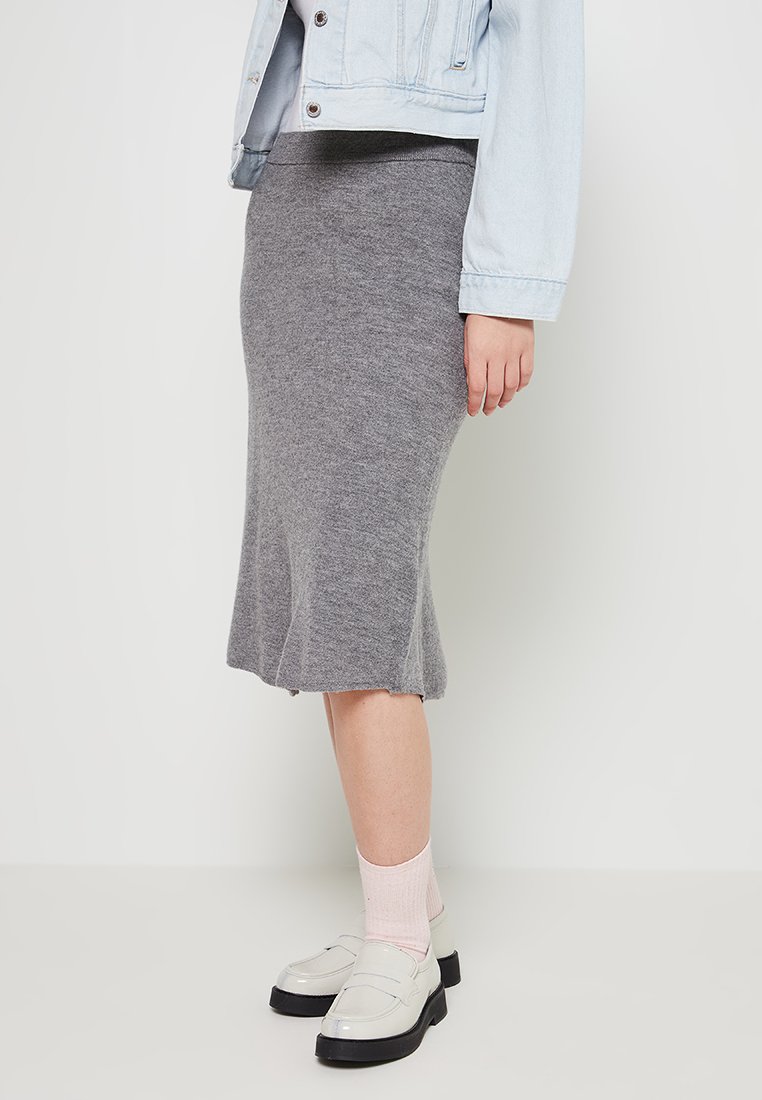 American vintage A-lijn rok grijs