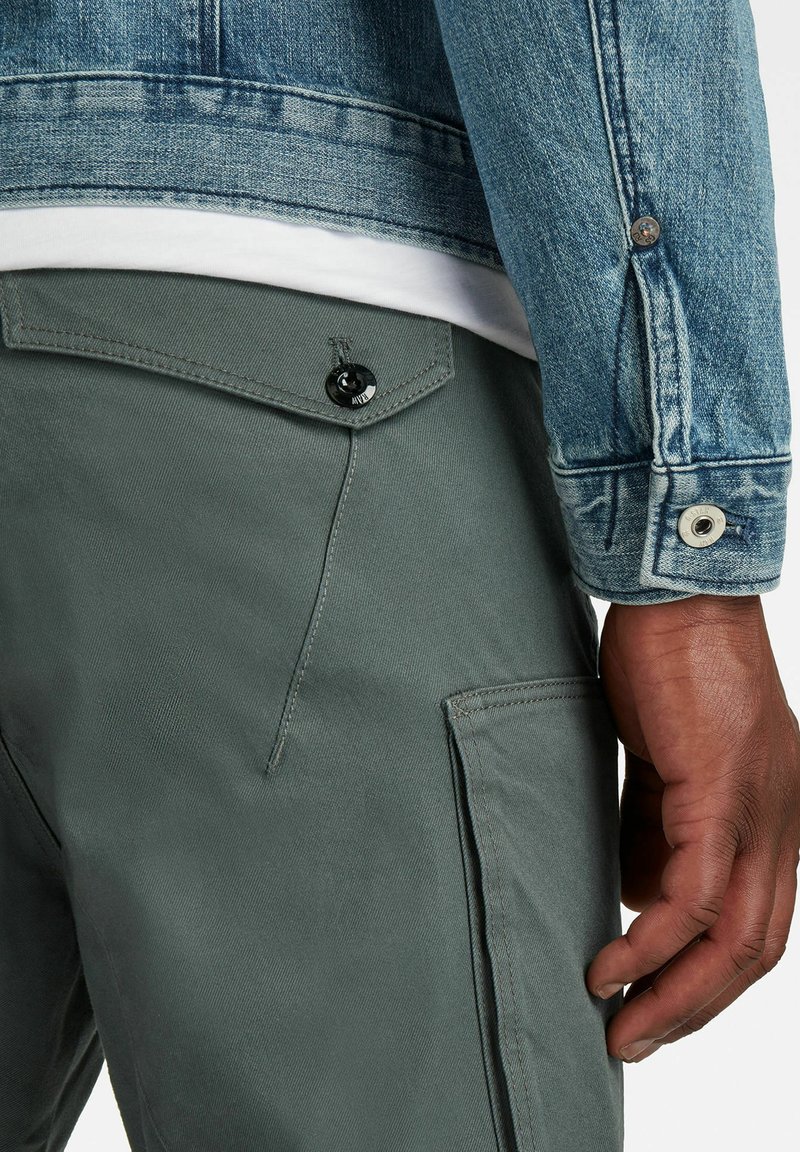 G-STAR RAW Zip Pocket 3D Skinny Cargo Pantalones para Hombre