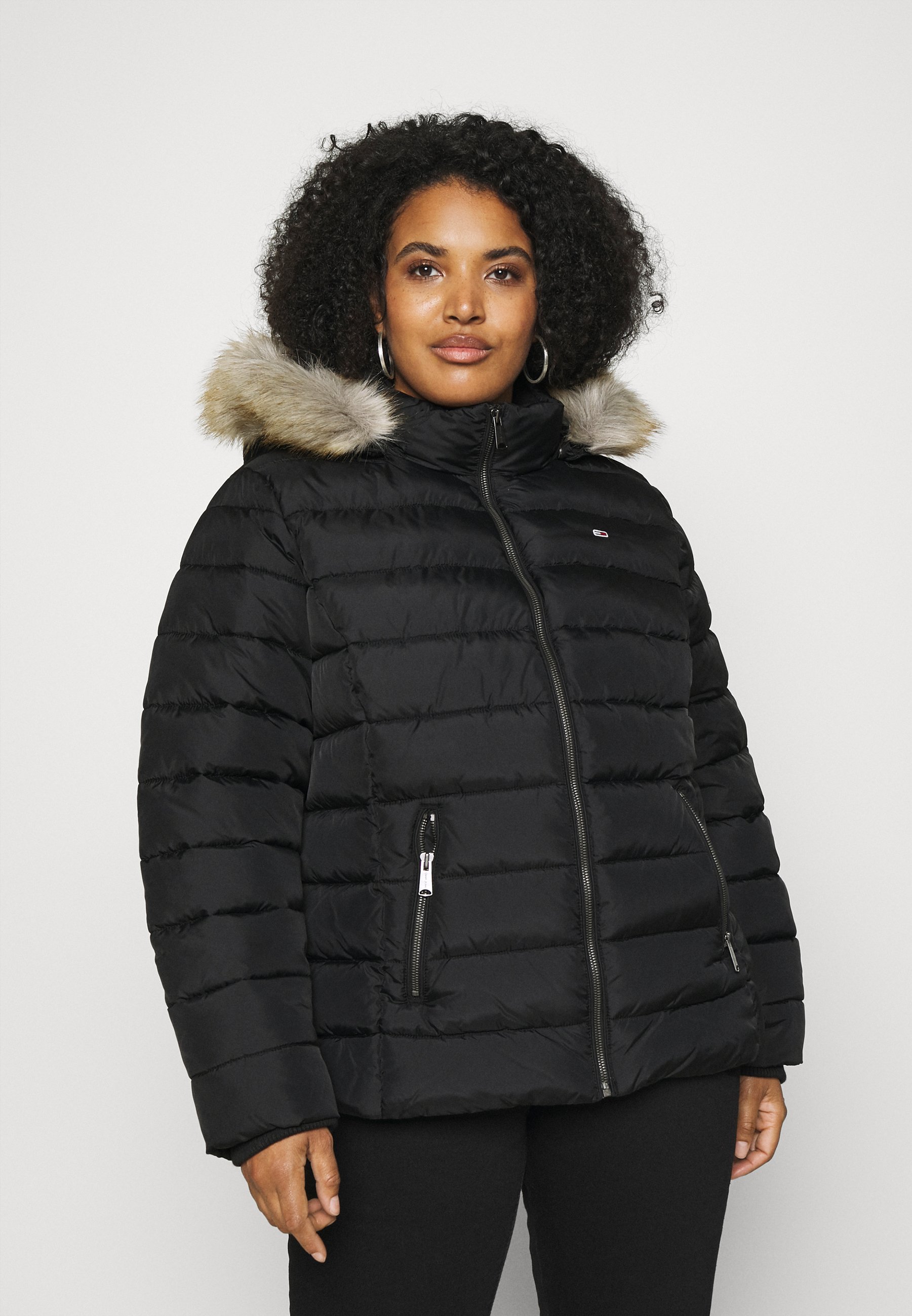 essential hooded coat