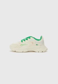 Lacoste Sneakers basse - off white/green