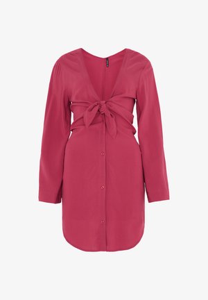 WRSTBHVR, WRSTBHVR DRESS TAKI DRESS - Skjortekjole - garnet