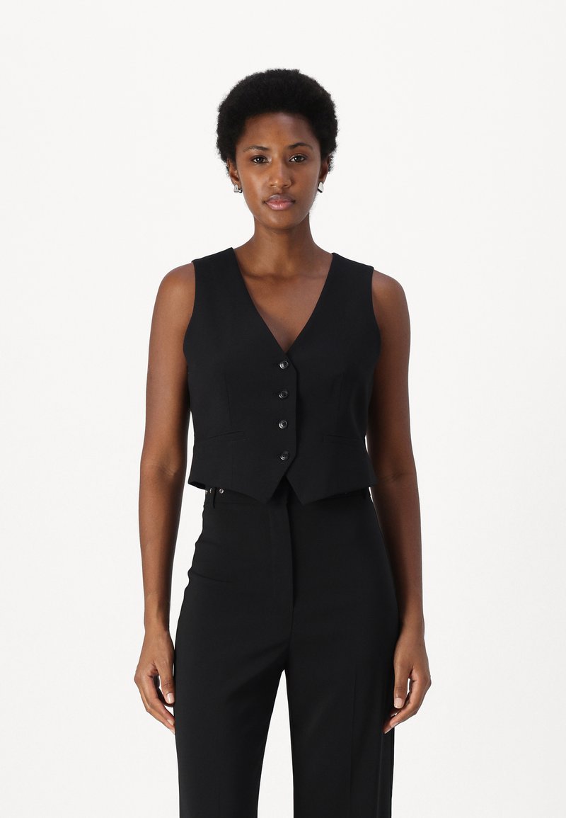 Good American SUITING - Γιλέκο - black