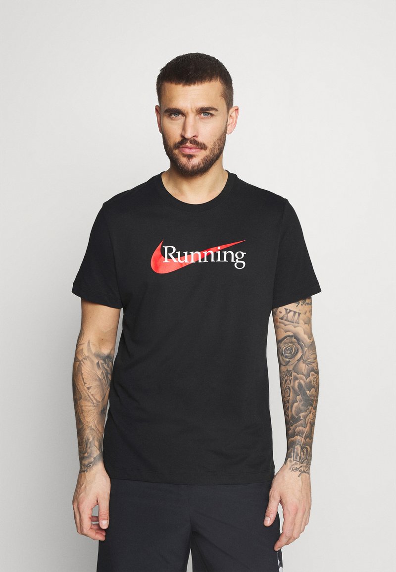 Nike Performance - T-shirts print - black, Forstør