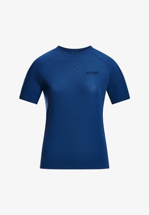 CEP ULTRALIGHT SHIRT SHORT SLEEVE WOMEN - T-Shirt print - dark blue