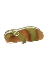 Think! MEGGIE - Wedge sandals - matcha