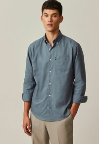 Next - EASY IRON OXFORD  - Camisa - teal blue Imagen en miniatura 1